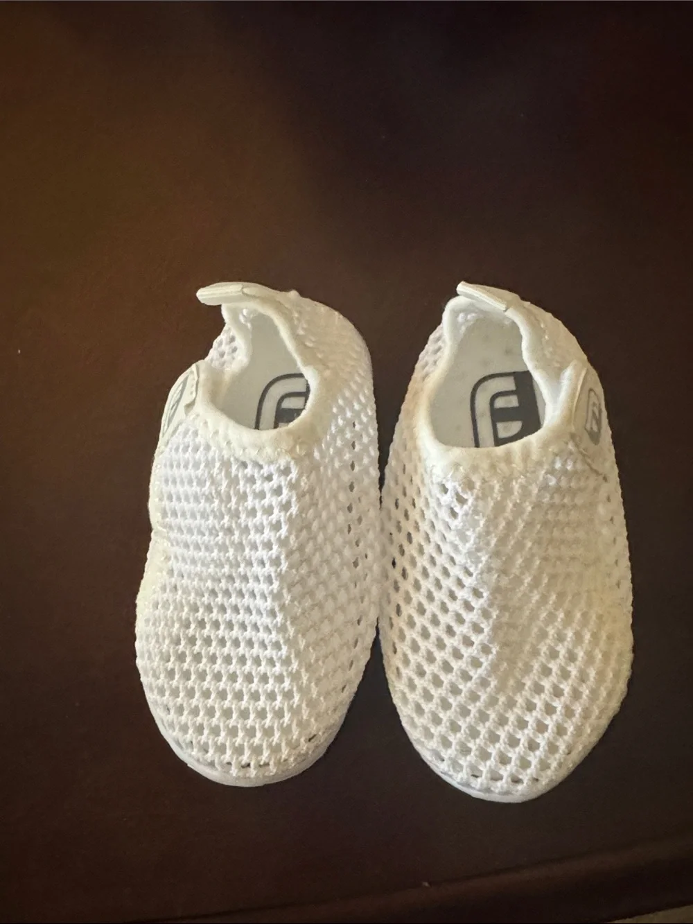Kids Mesh Slip-On Water Shoes - White